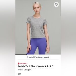 Lululemon Swiftly Tech